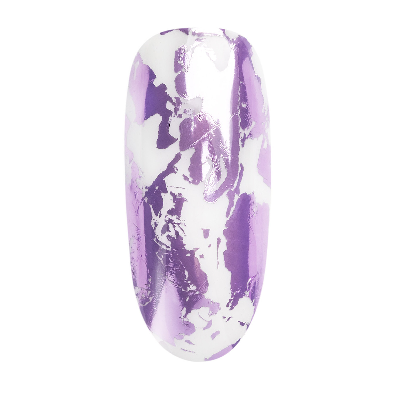 Foil Per Nail Art 26: Pastel Purple
